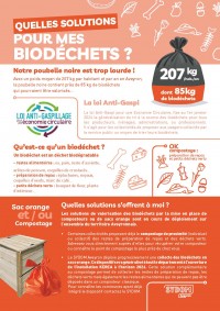 Quelles solutions pour mes biodéchets ?