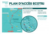 Plan d'accès ECOTRI